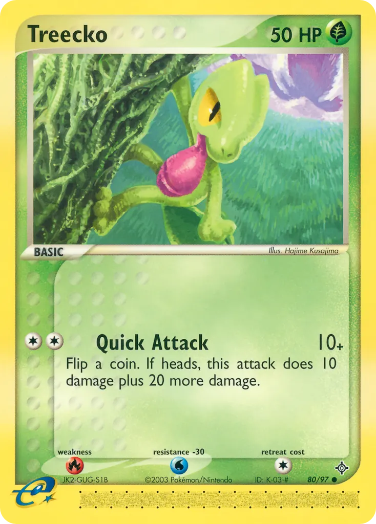 Treecko card image