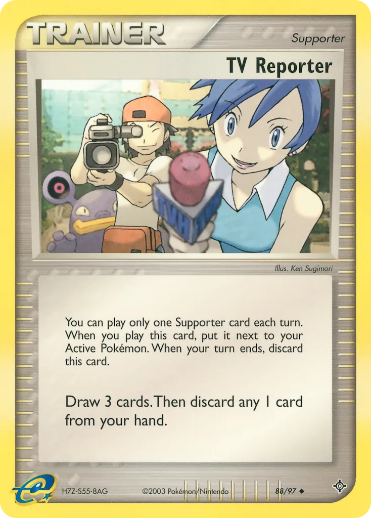 TV Reporter card image