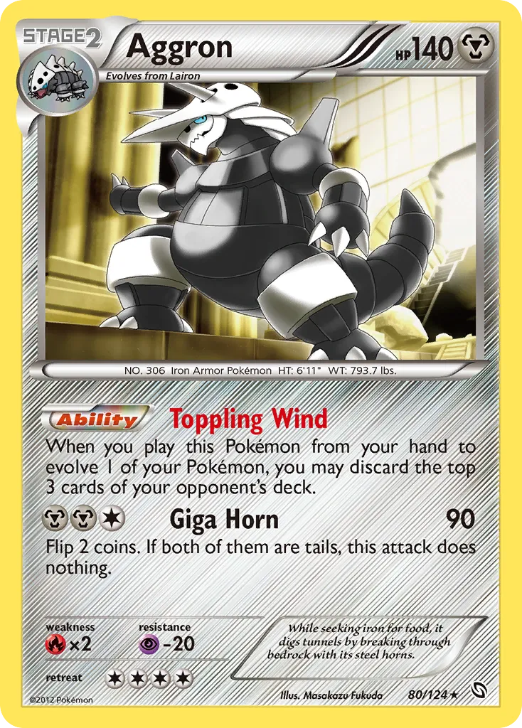 Aggron card image