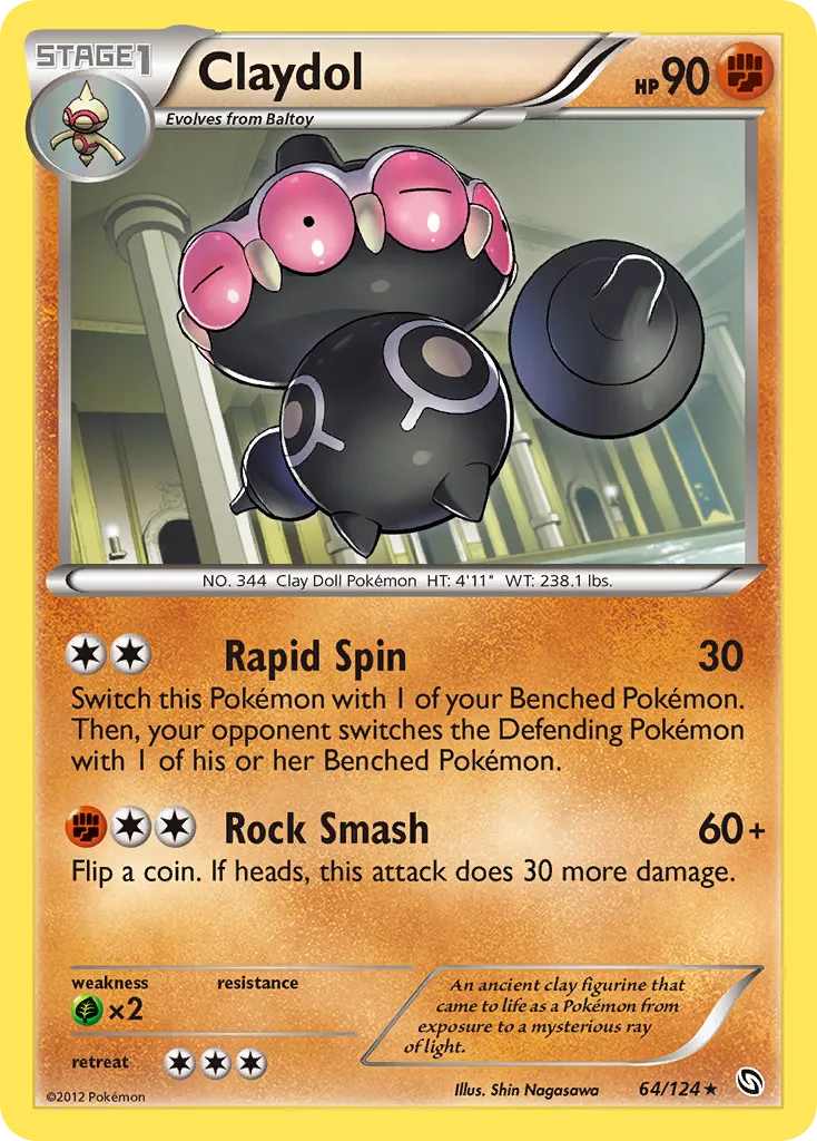 Claydol card image