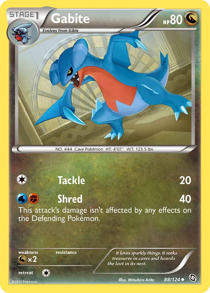 Gabite card image