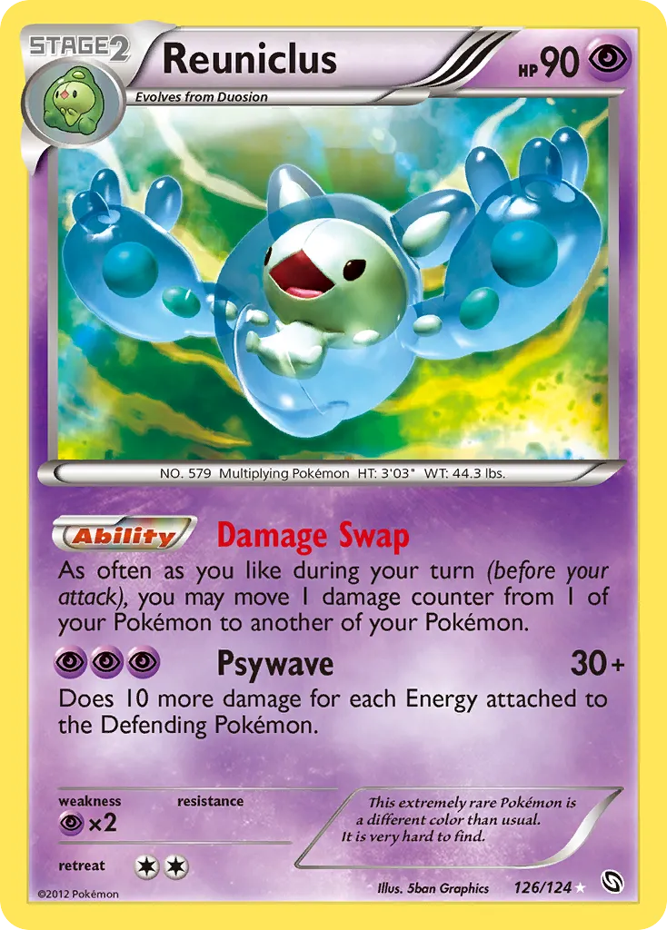 Reuniclus #126 card image