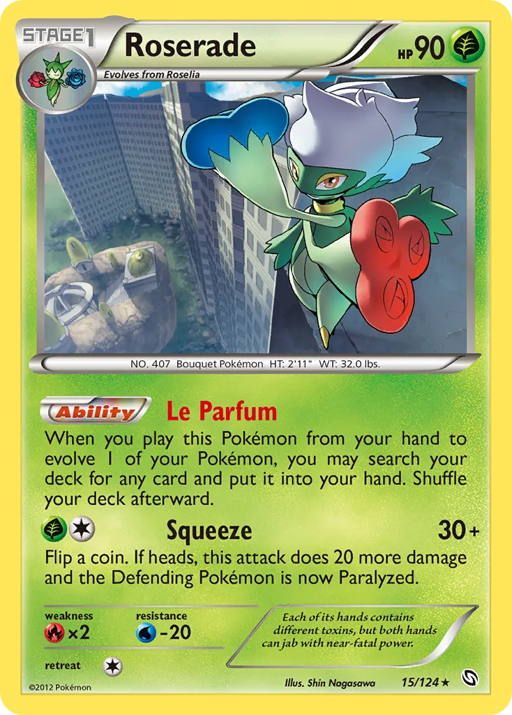 Roserade card image