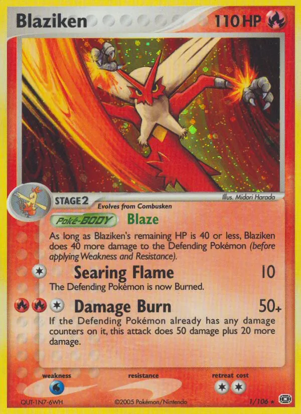 Blaziken card image