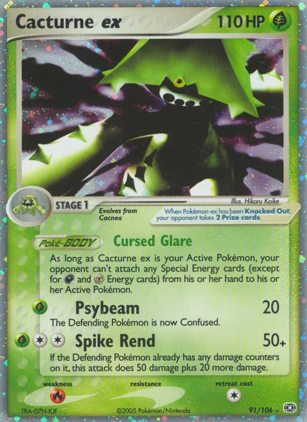 Cacturne ex card image