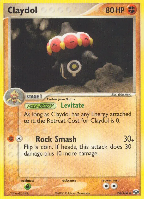 Claydol card image