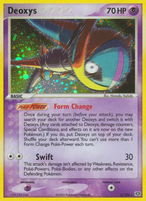 Deoxys card image