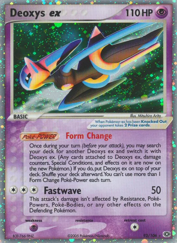 Deoxys ex #93 card image