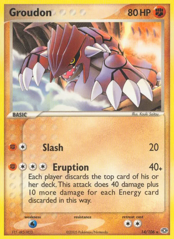 Groudon card image