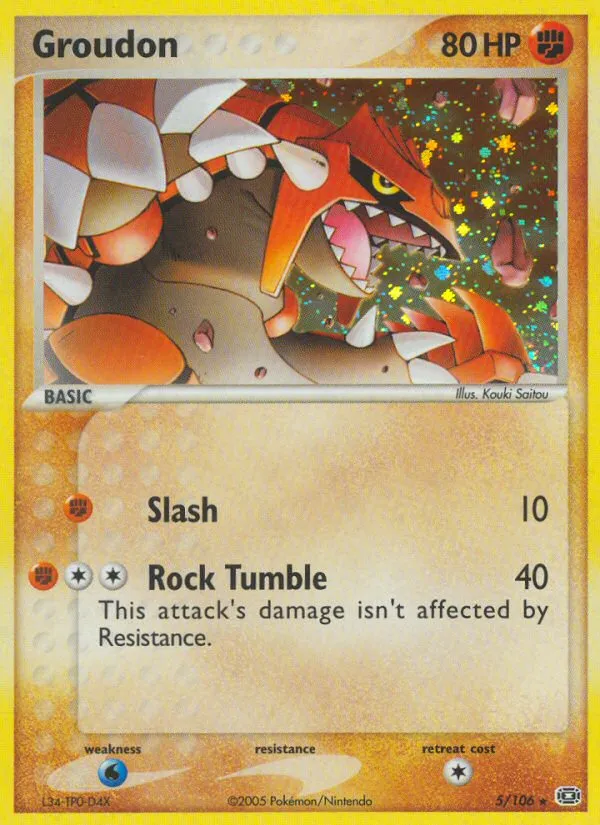 Groudon card image