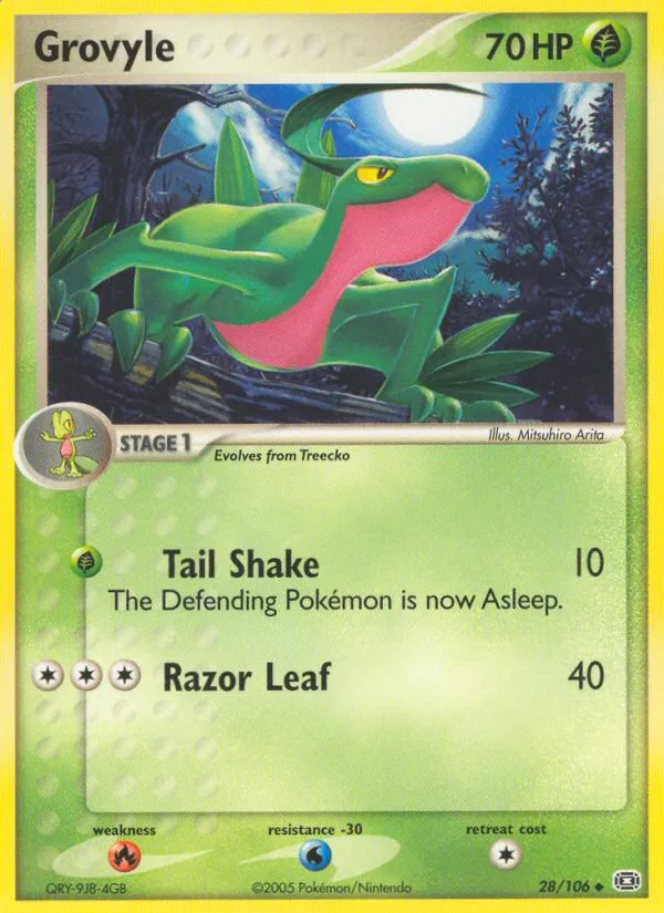Grovyle card image