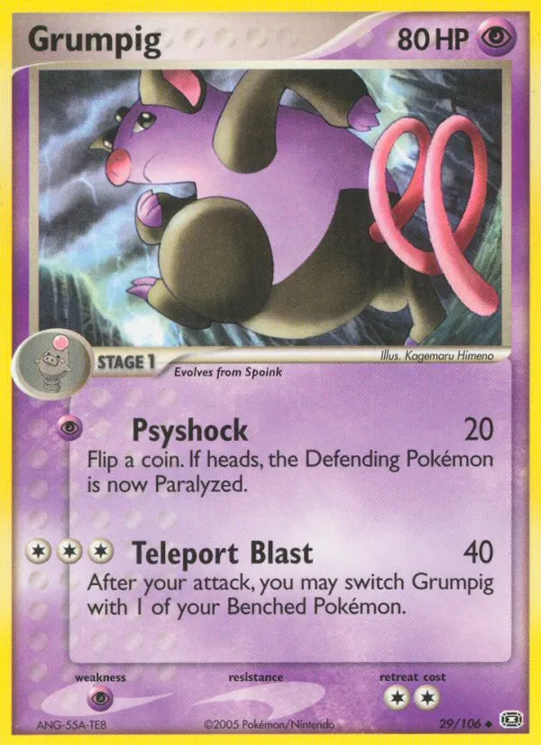 Grumpig card image