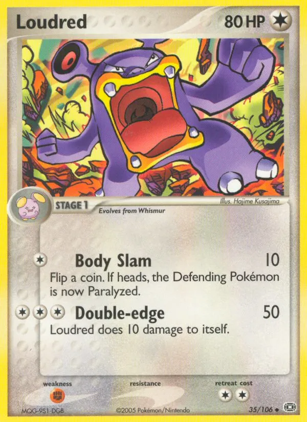 Loudred card image