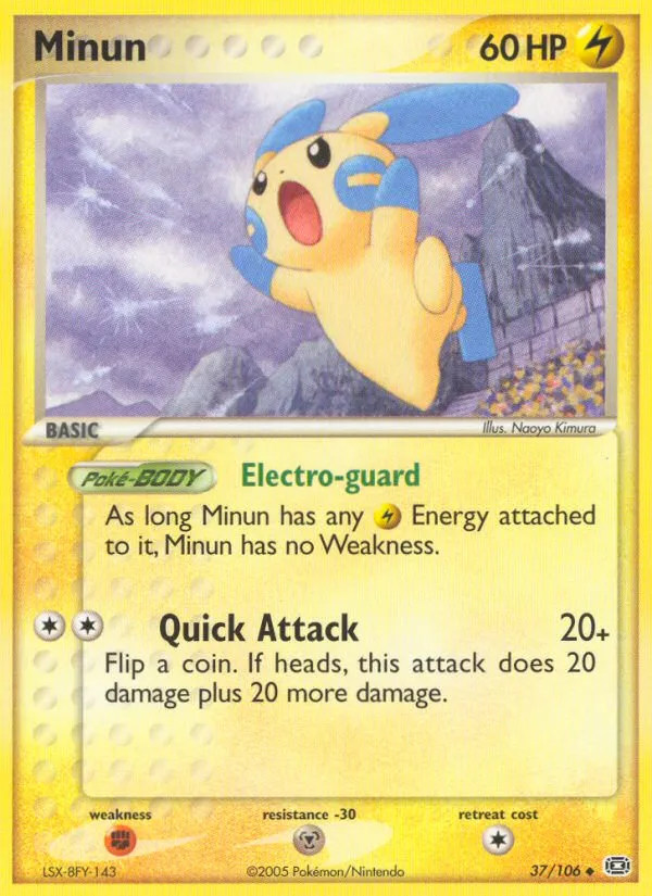 Minun card image