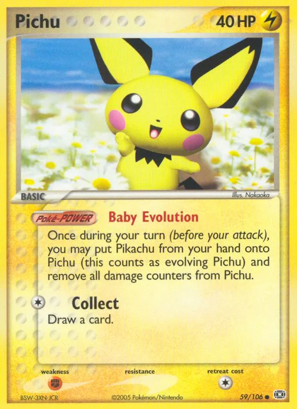 Pichu card image