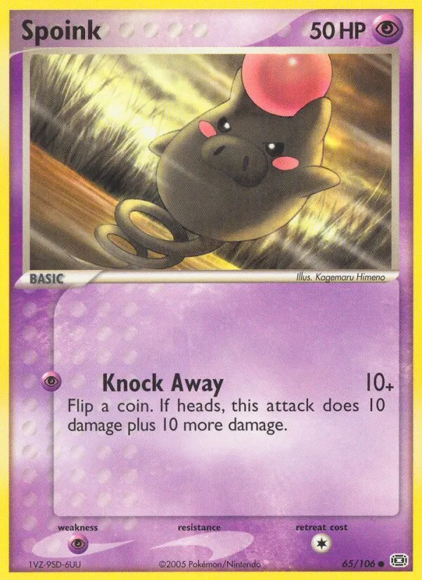 Spoink card image