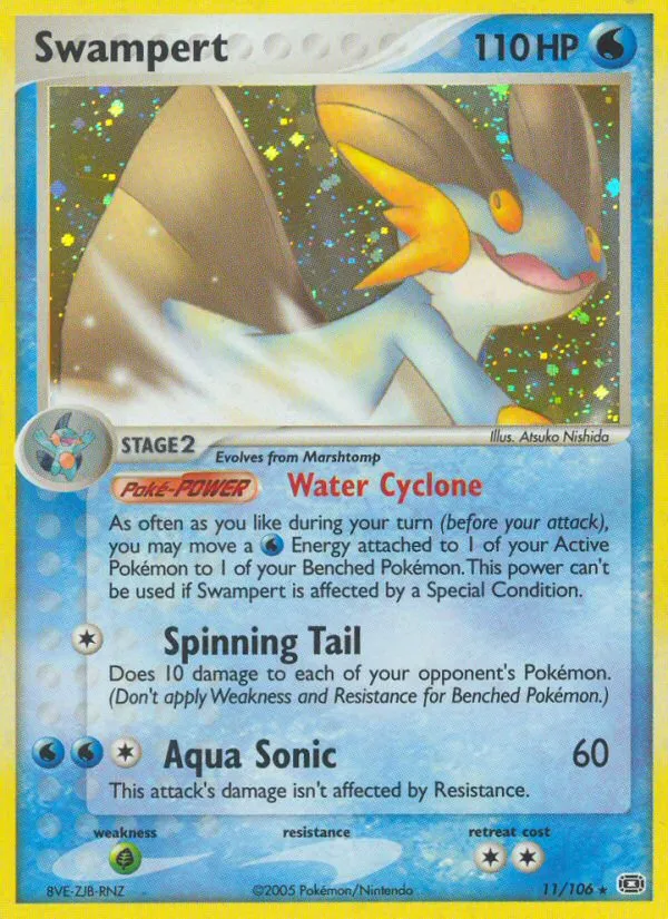 Swampert card image