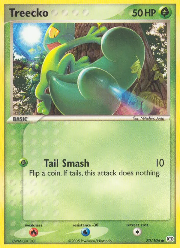 Treecko card image