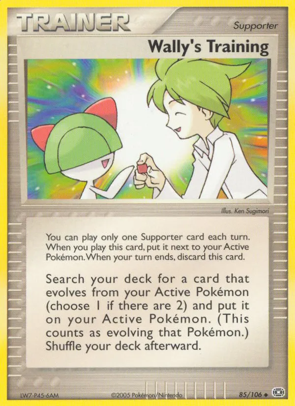 Wally's Training card image