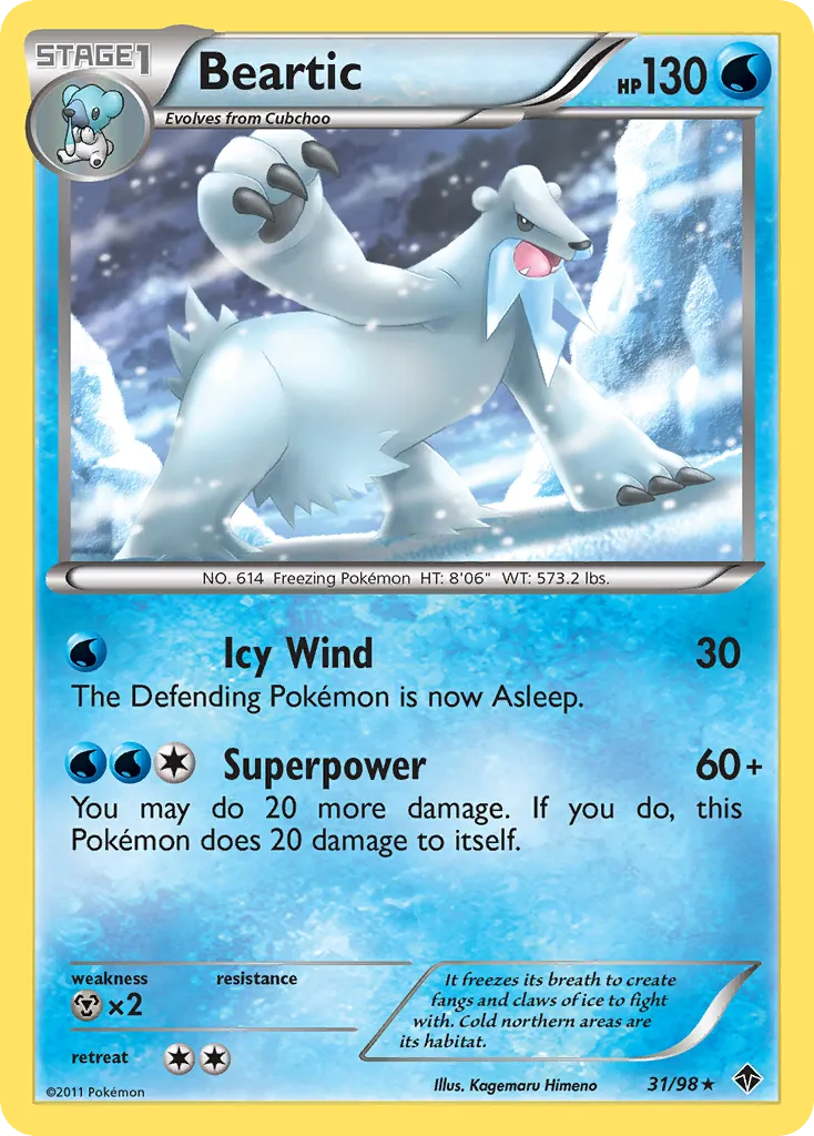 Beartic card image