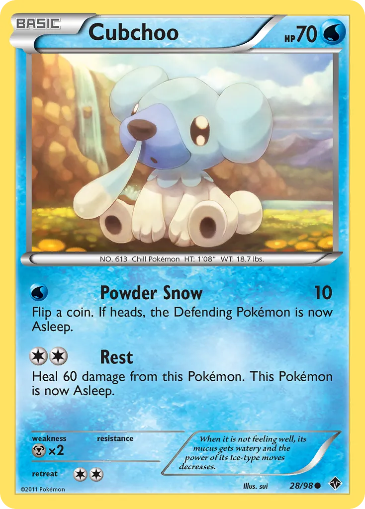 Cubchoo card image