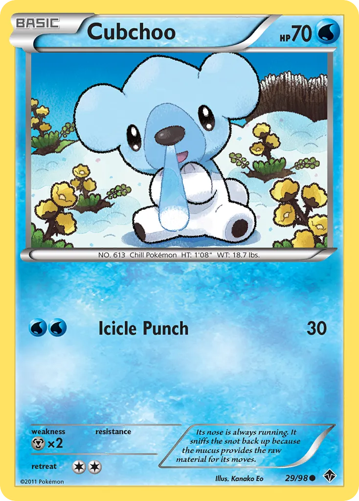 Cubchoo card image
