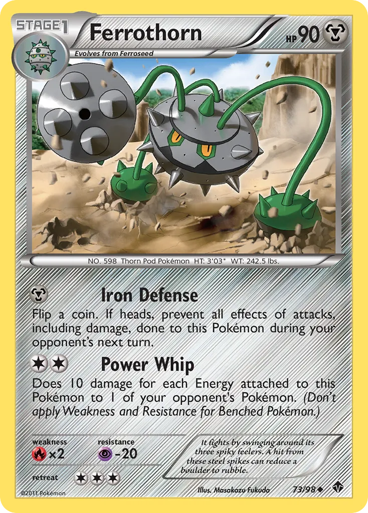 Ferrothorn card image