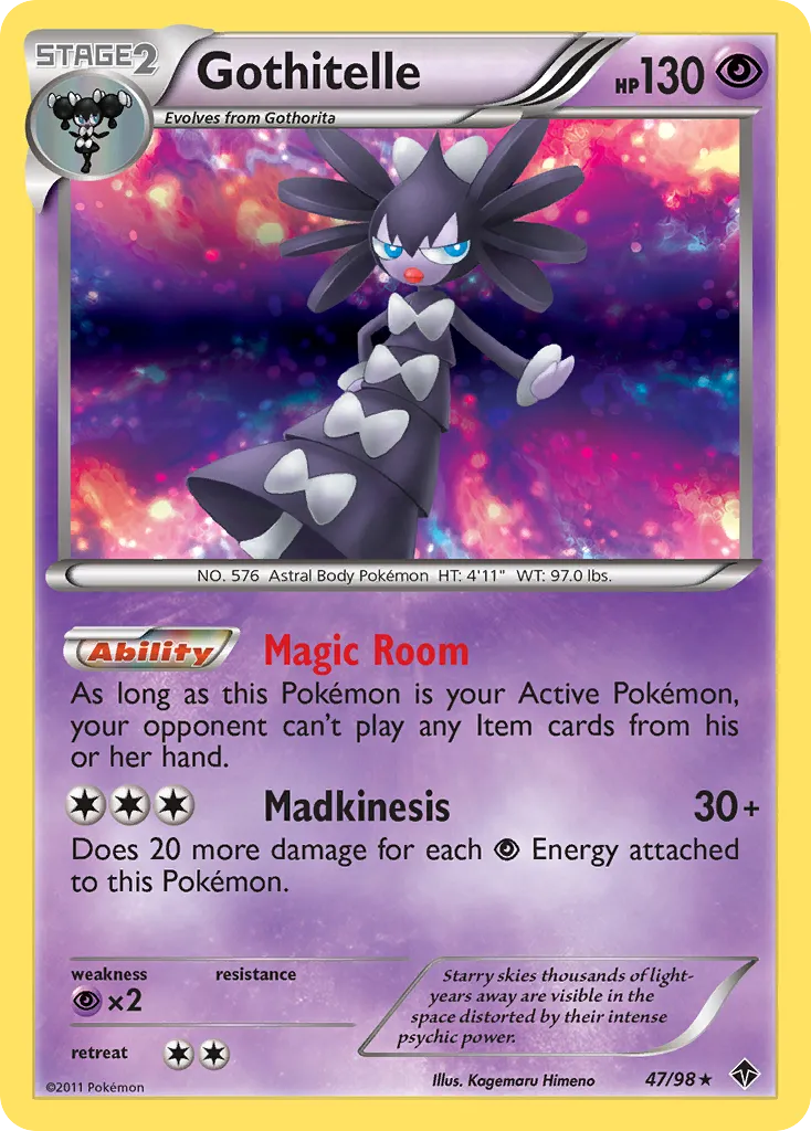 Gothitelle #47 card image