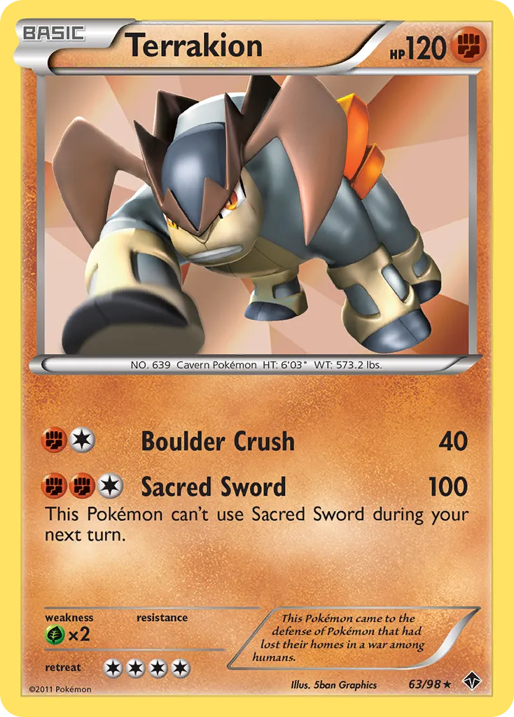 Terrakion card image