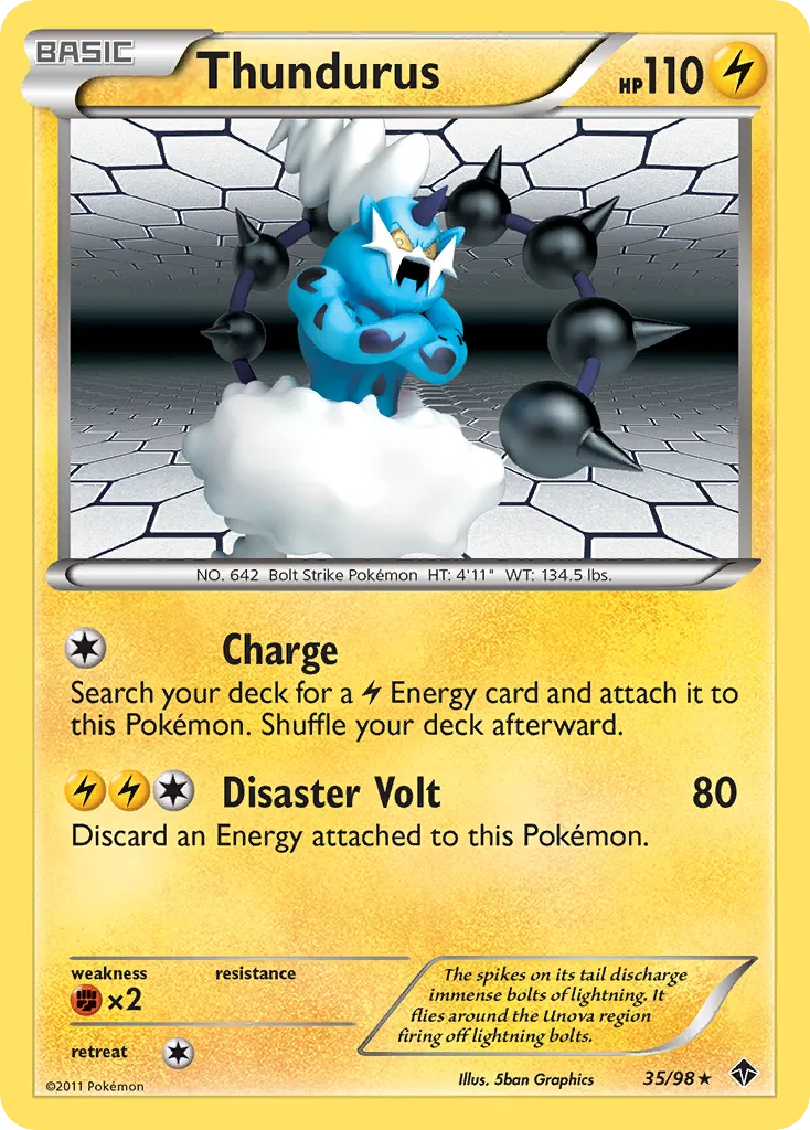 Thundurus #35 card image
