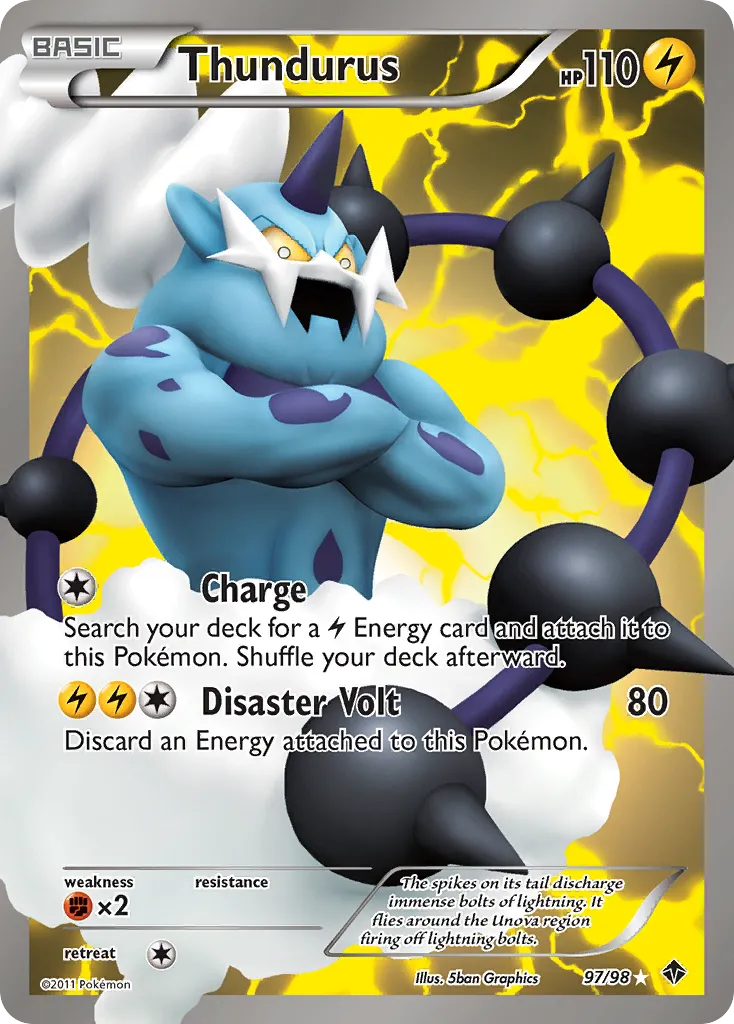Thundurus #97 card image
