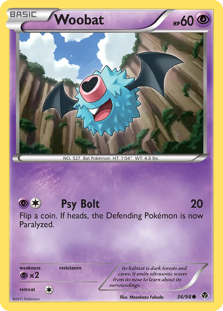 Woobat card image
