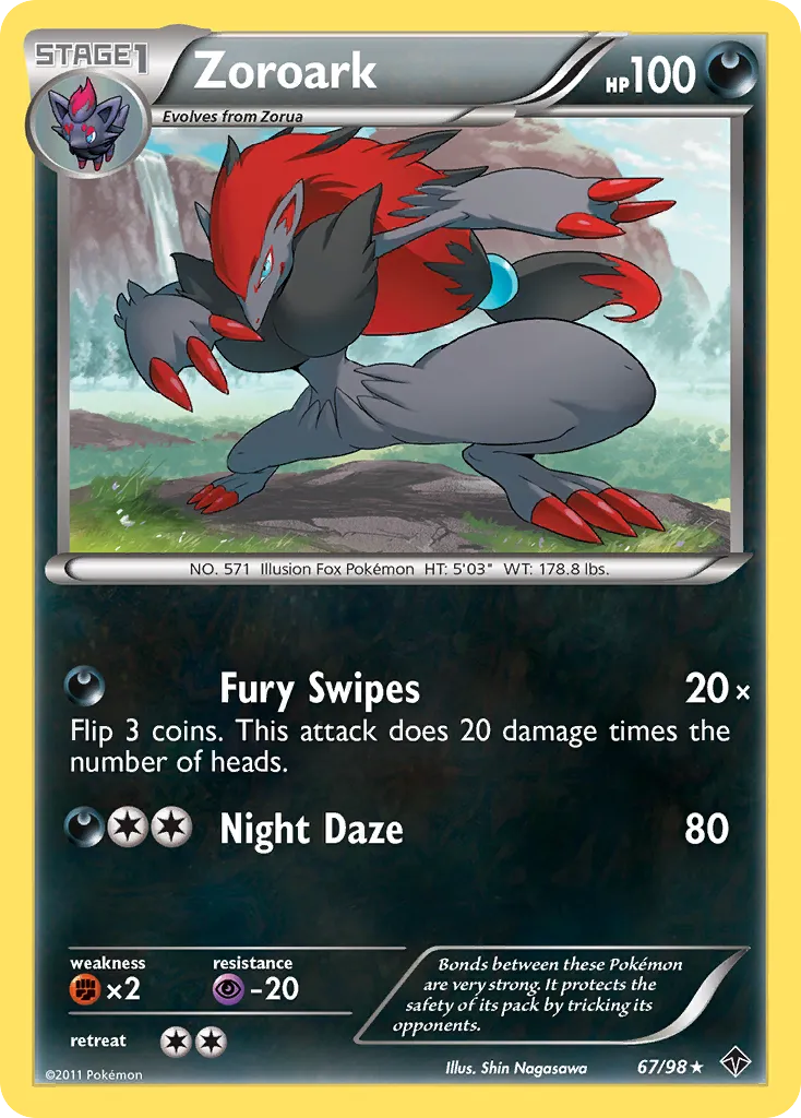 Zoroark #67 card image