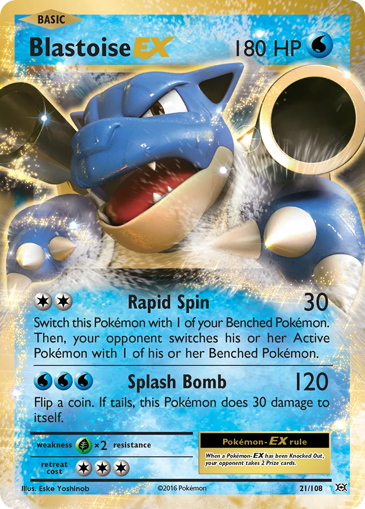 Blastoise-EX card image