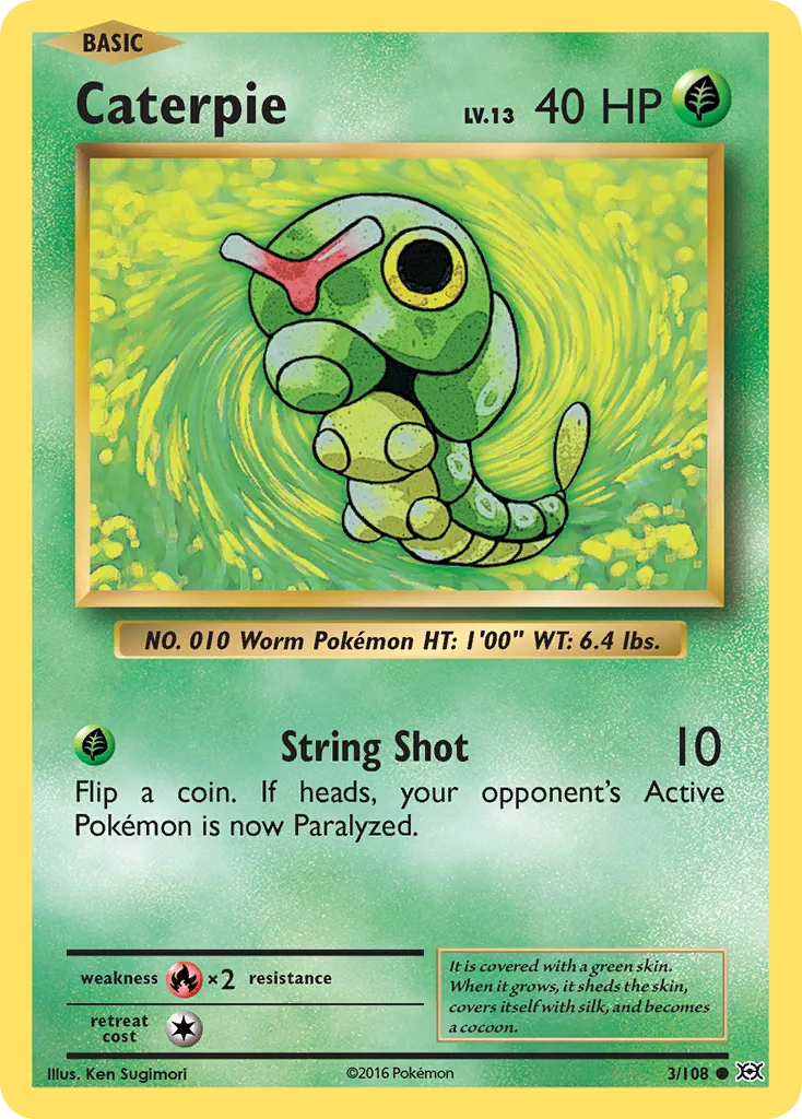 Caterpie card image