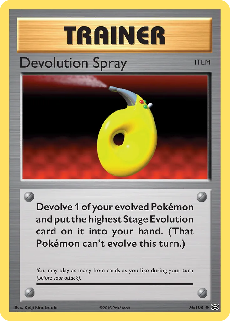 Devolution Spray card image