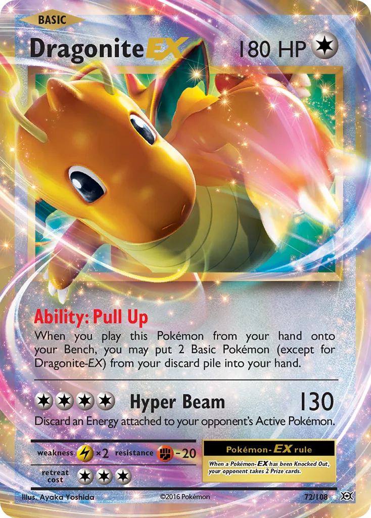 Dragonite-EX card image