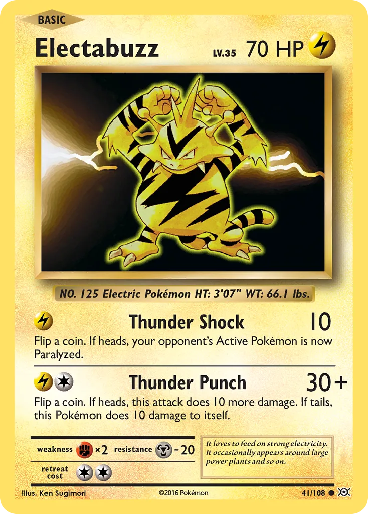 Electabuzz card image