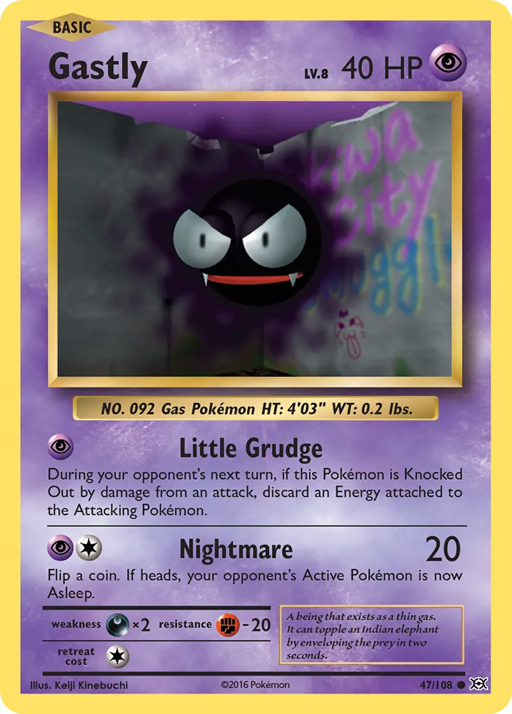 Gastly card image