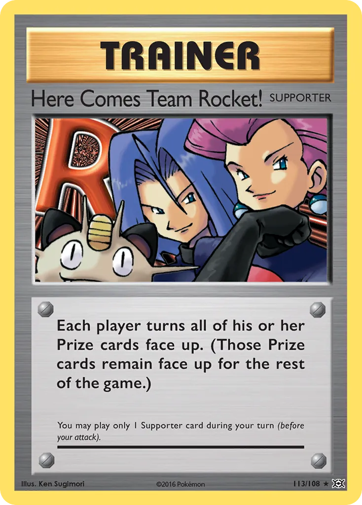 Here Comes Team Rocket! card image