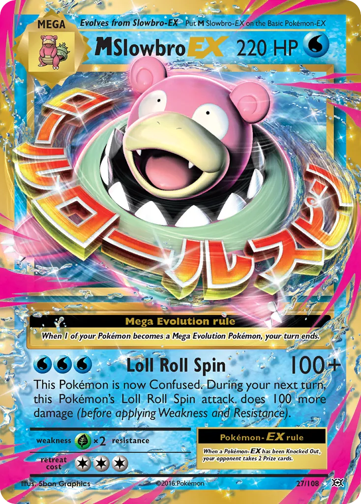 M Slowbro-EX card image