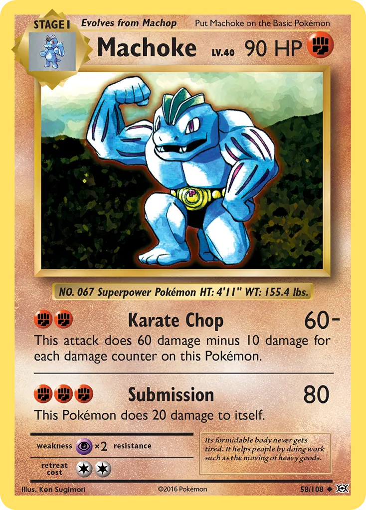 Machoke card image