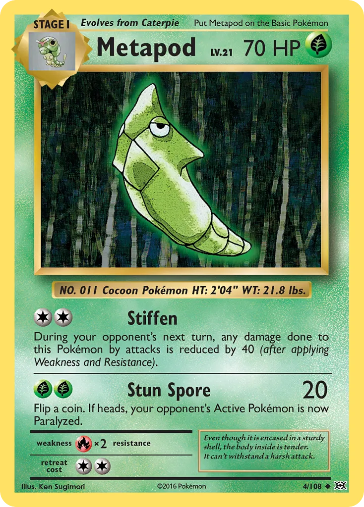 Metapod card image