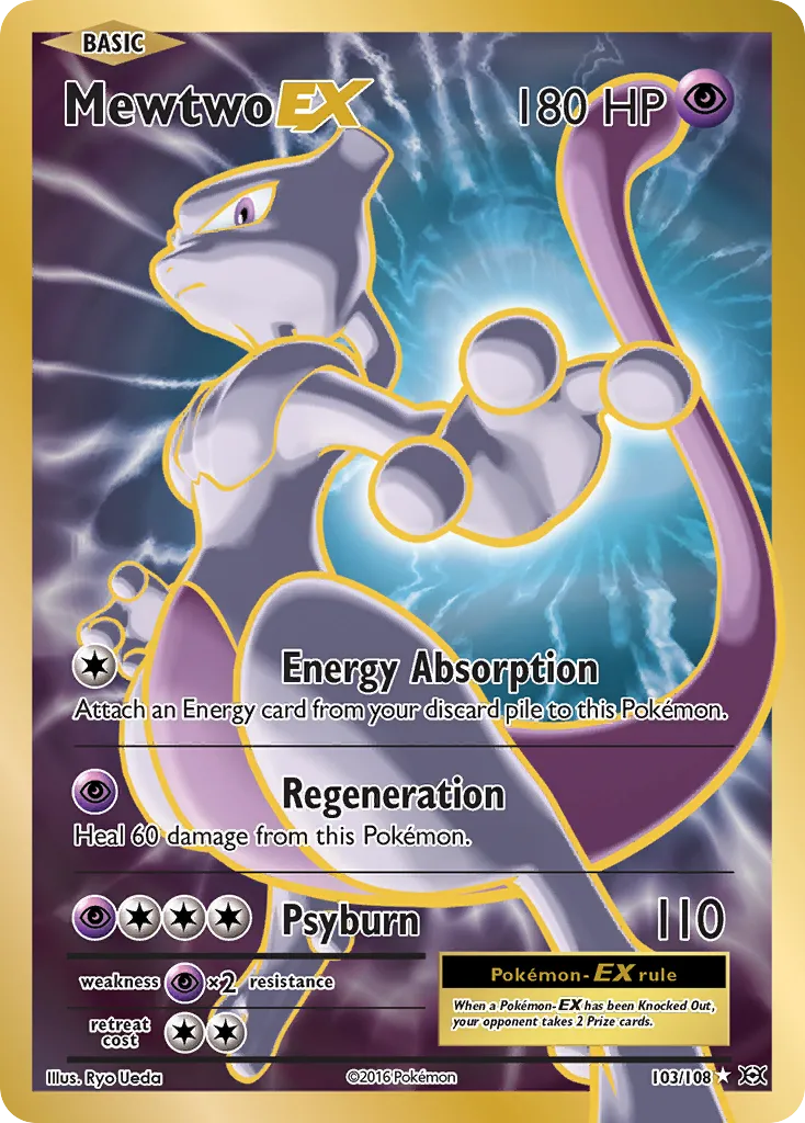 Mewtwo-EX #103 card image