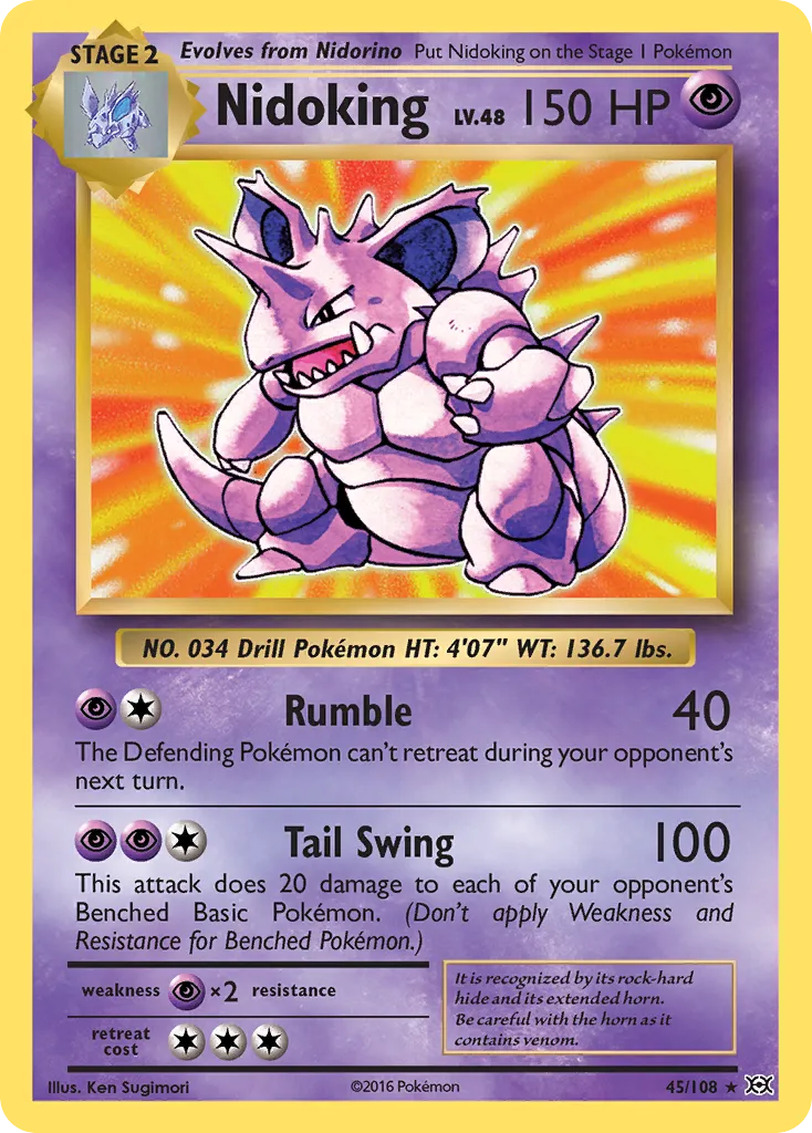 Nidoking card image