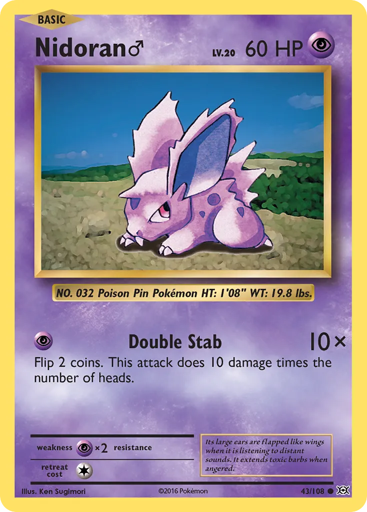 Nidoran M card image