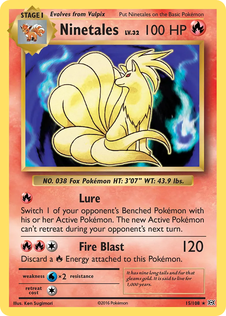 Ninetales card image
