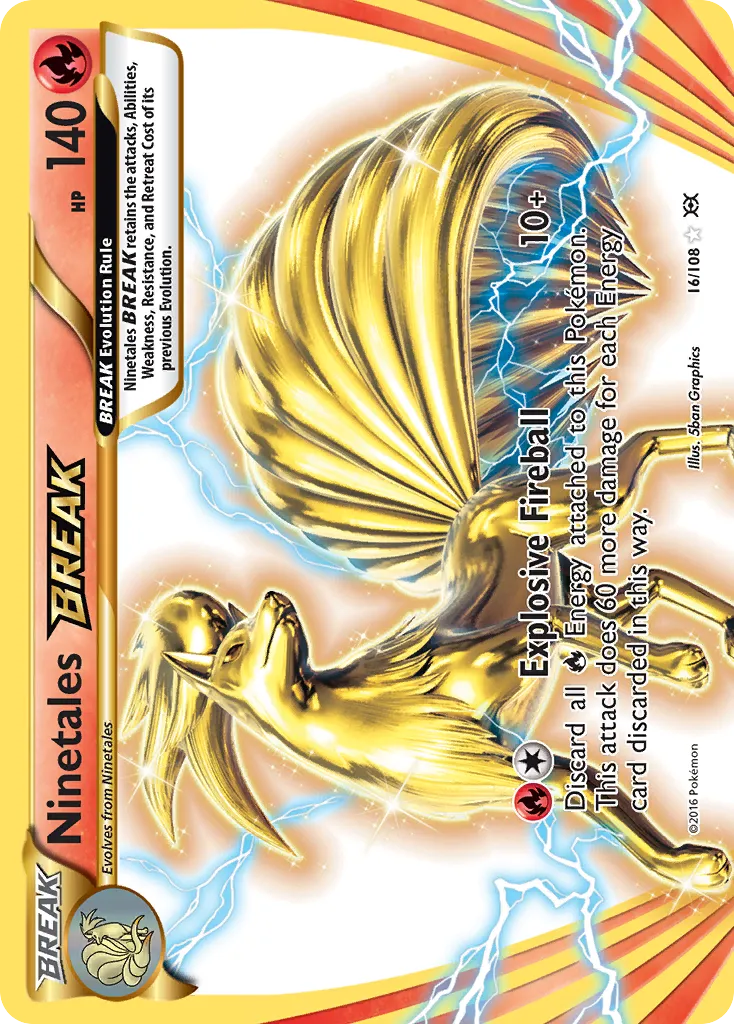 Ninetales BREAK card image