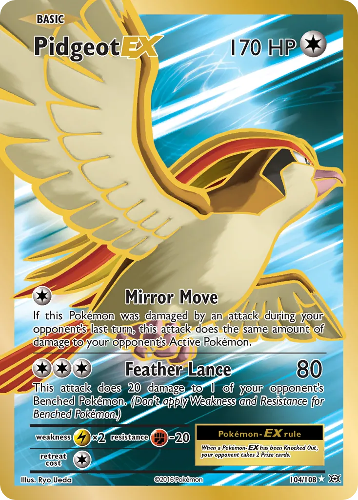 Pidgeot-EX card image
