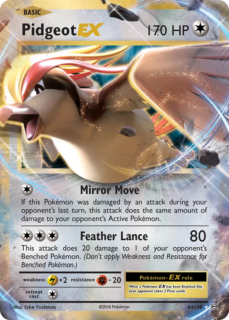 Pidgeot-EX card image